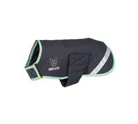 Shires Digby & Fox Waterproof Dog Coat, Gray, Size: XXX-Small