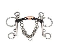 Shires Double Jointed Pelham With Sweet Iron Mouth: 5"