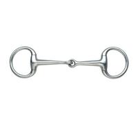 Shires Dressage Horse Eggbutt Snaffle Bit Silver (3.5In)