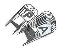 Shires Dressage Marker Hoops - Black