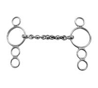 Shires Dutch Gag with Waterford Mouth - Horse Bridle Bits - Size: 5 inch