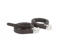 Shires Easy Care Non Stretch Stirrup Leathers Black - 54"