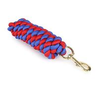 Shires Royal Blue and Red Lead Rope - One Size