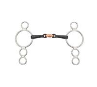 Shires Equestrian - 3 Ring Dutch Gag With Lozenge - S/steel - Size: 5