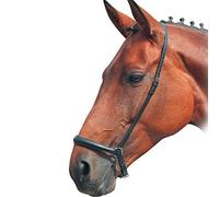 Shires Equestrian - Blenheim Drop Noseband - Black - Size: Cob
