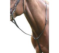 Shires Equestrian - Blenheim Standing Martingale - Havana - Size: Cob