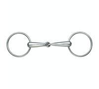 Shires Equestrian Race Snaffle Hollow Mouth S/steel Size 5.5 in