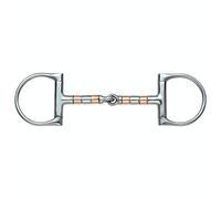 Shires Roller Mouth Dee Bit - Steel - 5.5