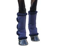 Shires Equestrian - Short, Fleece Lined, Travel Boots - Navy - Size: S