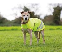 Shires EQUI-FLECTOR Dog Coat Yellow - Extra Extra Extra Small