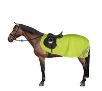 Shires Equi-Flector Mesh Exercise Sheet-Yellow-4ft0