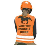 Shires Equi-Flector Safety Vest - Orange Extra Small
