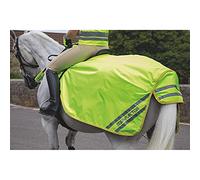 Shires EQUI-FLECTOR Waterproof Exercise Sheet - Bright Yellow 5ft0