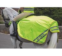 Shires EQUI-FLECTOR Waterproof Exercise Sheet Yellow - 54"