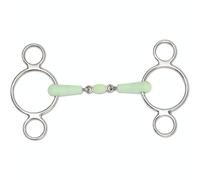 Shires Equikind Peanut Horse 2 Ring Gag Bit ER204