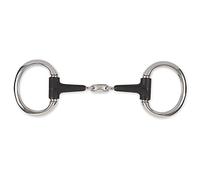 Shires Equikind+ Eggbutt Peanut Link Snaffle Bit - 4.5"