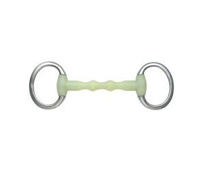 Shires Equikind Ripple Mullen Mouth Horse Eggbutt Snaffle Bi ER538