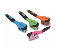 Shires Ezi-Groom Grip Bucket Brush - Pink