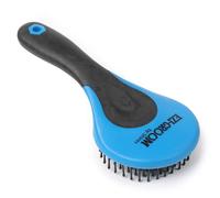 Shire Mane and Tail Brush EZI-GROOM – Black and Blue Grip – One Size