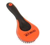 EZI-GROOM Grip Mane & Tail Brush - Orange - One Size