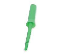 EZI-GROOM Lime Green Plastic Hoof Oil Brush - One Size