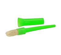 EZI-GROOM Lime Green Plastic Hoof Oil Brush - Lime Green