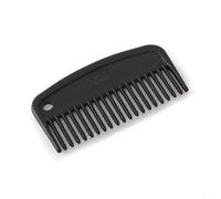 Shires Ezi-Groom Plastic Mane Comb - Small - Black - Size: Small