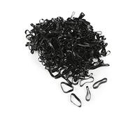 Shires Silicone Plaiting Bands - Black