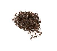 EZI-GROOM Brown Silicone Plaiting Bands - One Size