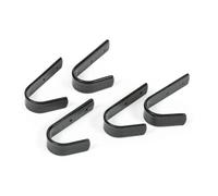 EZI-KIT Black Stable Hooks - Small - Set of 5