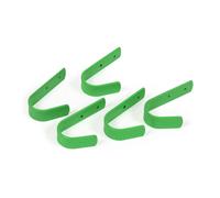 Shires Ezi-Kit Stable Hooks Small Set of 5 - Green