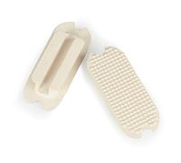 Shires White Fillis Treads - 4.75"