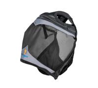 Shires FlyGuard Pro Fly Mask - Fine Mesh with Ear Hole, Breathable - Jet Black, Extra Full