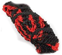 Shires Fine Mesh Haynet - Large - Black/Red