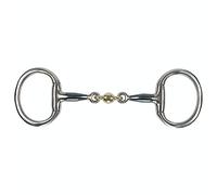 Shires Flat Eggbutt With Lozenge Blue Sweet Iron Horse Bit 6", Bluee Sweet Iron
