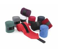 Shires Fleece Bandages Royal Blue - Royal Blue - 5"