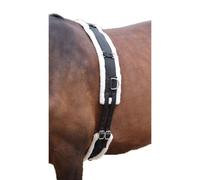 Shires Fleece Padding Nylon Horse Lunging Roller Black (Cob)