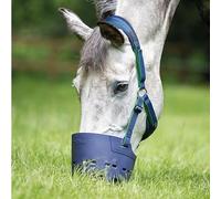 Shires Flexi Grazer Grass Grazing Muzzle in Navy Cob, Navy