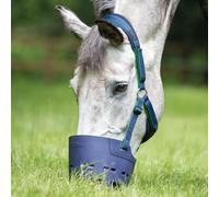 Shires Flexi Grazer Grass Grazing Muzzle in Navy Cob, Navy