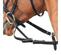 Shires Flexible Leather Horse Reins Black (Cob/full)