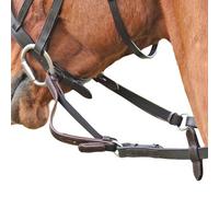 Shires Flexible Leather Horse Reins Havana (Cob/full)
