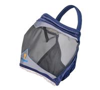 Shires FlyGuard Pro Fine Mesh Earless Fly Mask - Small Pony Size | Lightweight Polyester Fly & Insect Protection | Breathable Fine Mesh for Turnout, Grazing & Stable Use | Navy Colour