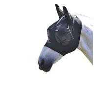 Shires Flyguard Pro Stretch Fly Mask - Jet Extra Full