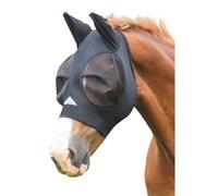 Shires Flyguard Pro Stretch Fly Mask - Jet Pony
