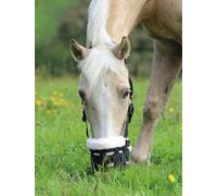 Shires Deluxe Comfort Grazing Muzzle Black - Small Pony