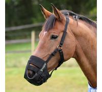 Shires FreeGraze AirFlow Grazing Muzzle - Black