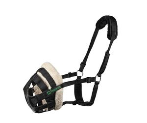 Shires FreeGraze AirFlow Grazing Muzzle - Black Full