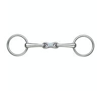 Shires French Link Bradoon in Silver, Size 5", Stainless Steel | Charlies