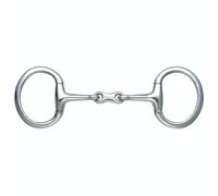 Shires French Link Horse Eggbutt Snaffle Bit Silver (6In)