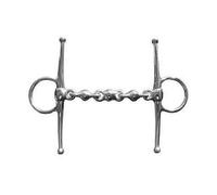 Shire Full Cheek Horse Bit, Waterford Mouth Regional Hospital, S/STEEL, 11.4 cm